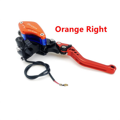 Motocikls 7/8" 22mm virzulis 14mm sajūga bremžu sūknis galvenais cilindrs sviras hidrauliskais rokturis priekš HONDA KAWASAKI SUZUKI YAMAHA