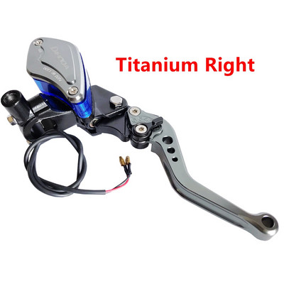 Motocikls 7/8" 22mm virzulis 14mm sajūga bremžu sūknis galvenais cilindrs sviras hidrauliskais rokturis priekš HONDA KAWASAKI SUZUKI YAMAHA