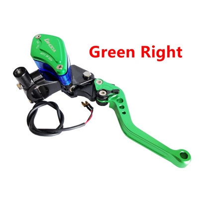 Motocikls 7/8" 22mm virzulis 14mm sajūga bremžu sūknis galvenais cilindrs sviras hidrauliskais rokturis priekš HONDA KAWASAKI SUZUKI YAMAHA