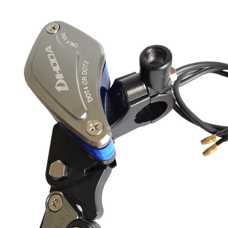 Motocikls 7/8" 22mm virzulis 14mm sajūga bremžu sūknis galvenais cilindrs sviras hidrauliskais rokturis priekš HONDA KAWASAKI SUZUKI YAMAHA