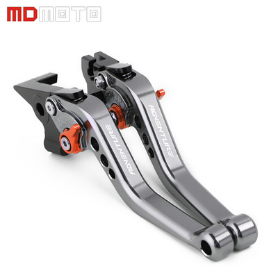 Motorkerékpár CNC állítható rövid fék tengelykapcsoló karok KTM 790 Adventure R 2019 2020 790 ADV tartozékokhoz