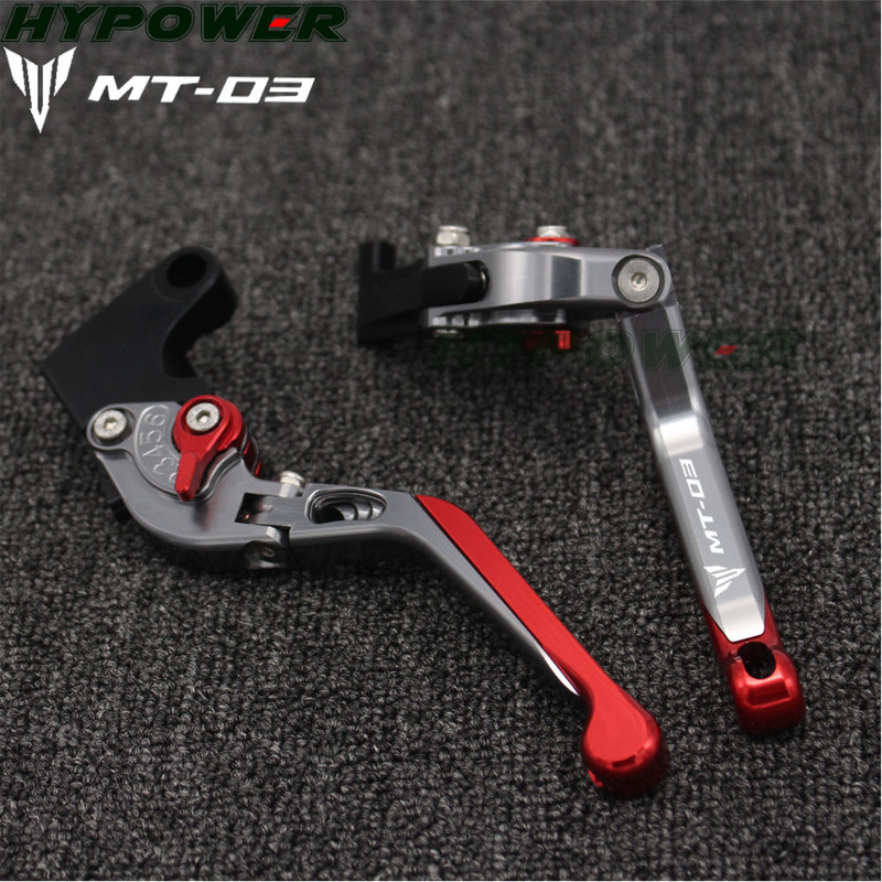Pentru YAMAHA MT-03 MT03 MT 03 2015 2016 2017 2018 2019 2020 2021 Accesorii pentru motociclete Pârghii de ambreiaj de frână pliabile extensibile