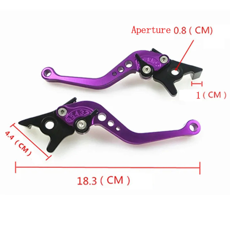 Motorkerékpár tengelykapcsoló dobfék kar fogantyúja univerzális motorkerékpár-módosító ötvözet GY6 125 150 GP110 teljesítményű CNC tárcsa