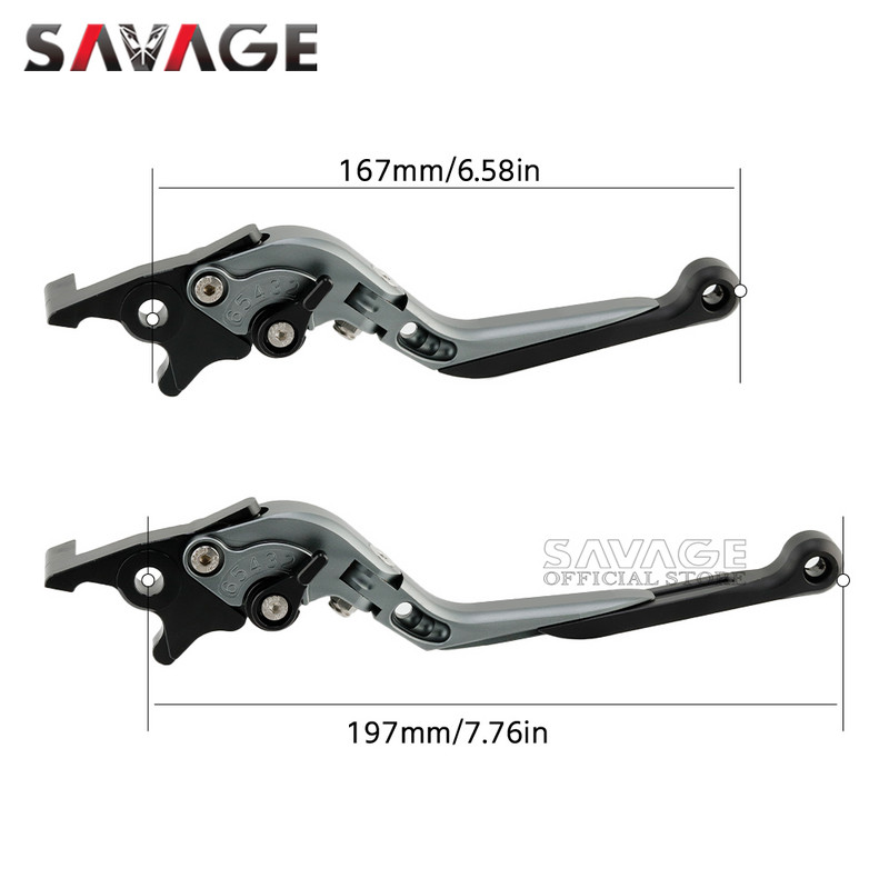 Összecsukható első hátsó fékkarok YAMAHA NMAX 155 2017-2022 NMAX155 2018 2021 motorkerékpárhoz állítható, meghosszabbítható CNC fogantyúk