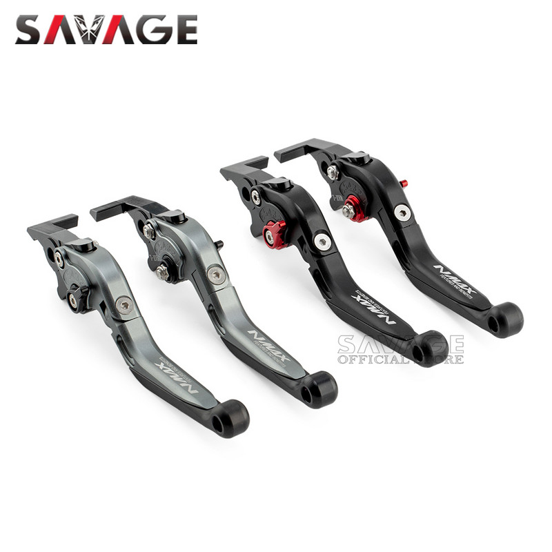 Összecsukható első hátsó fékkarok YAMAHA NMAX 155 2017-2022 NMAX155 2018 2021 motorkerékpárhoz állítható, meghosszabbítható CNC fogantyúk