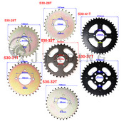 530 Lanț 28T/31T/32T/35T/37T/40T/41T/45T dinți Pinion spate pentru ATV Quad Pit Dirt Bike Buggy Go Kart Motociclete Piese de motor
