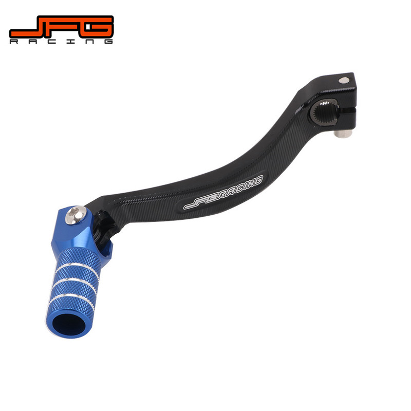 Motociklo CNC aliuminio pavarų perjungimo pedalo svirtis galinė kojos stabdžių pedalo svirtis YAMAHA YZ250F YZF250 2010 2011 2012 2013 m.