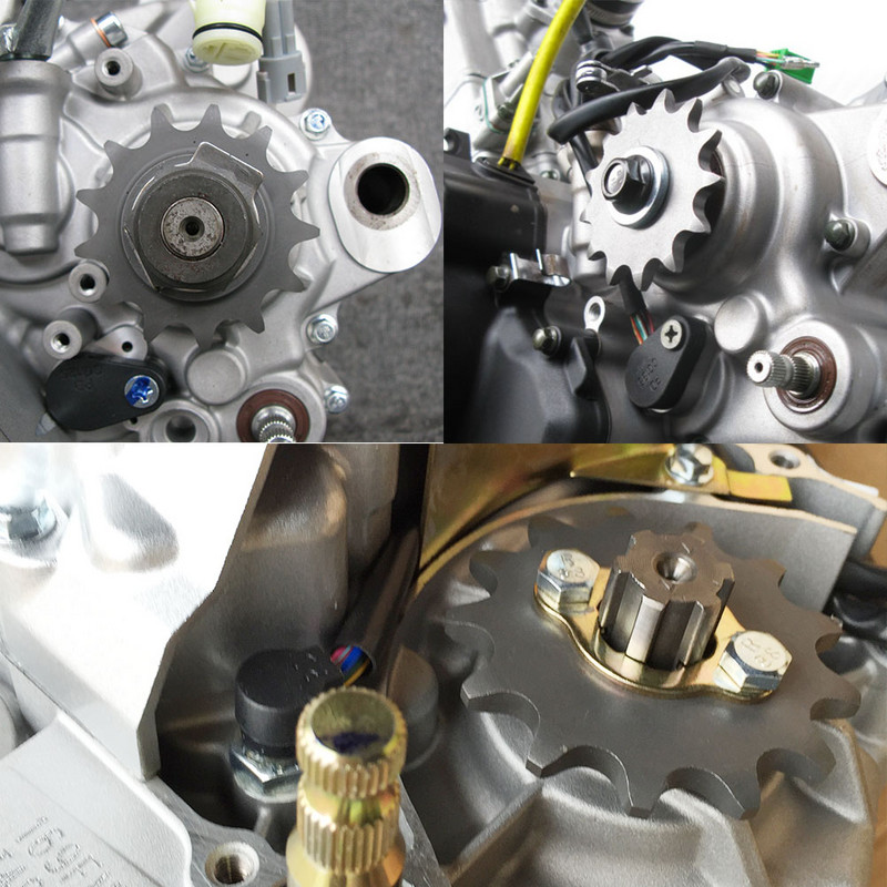 Motorkerékpár első lánc lánckerék 13/14T fogas fogaskerék sima fog alakú NC250 NC450 CB250 motor 520 530 lánc AVANTIS ENDURO számára