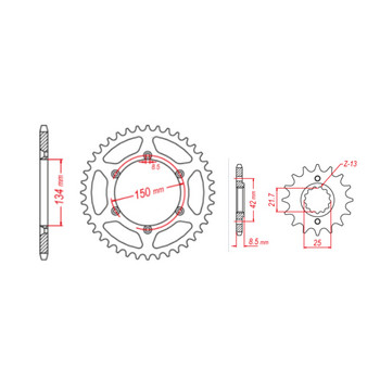 520-14T 50T комплект колела със зъбно колело отпред и отзад за Kawasaki KLX250 KLX250S KLX 250 09-10 250 D-Tracker X 98-07 2008-2016 a#