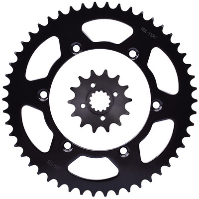 520-14T 50T első hátsó lánckerék csillagkerék készlet Kawasaki KLX250 KLX250S KLX 250 09-10 250 D-Tracker X 98-07 2008-2016 a#