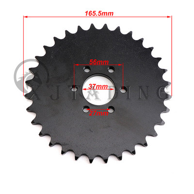 530 32T fogú hátsó lánckerék 37mm Kínához 150CC 200CC 250CC ATV Pit Dirt Bike motorkerékpár alkatrészek