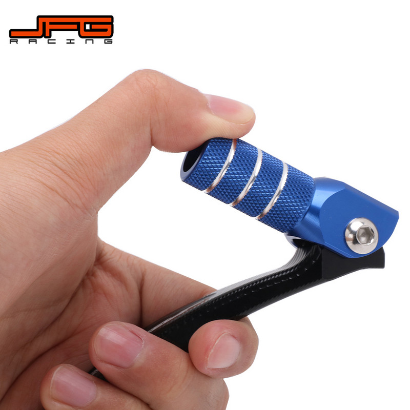 Motociklo CNC pavarų perjungimo pedalo svirtis galinė kojinė stabdžių pedalo svirtis skirta YAMAHA WR450F WRF450 2012 2013 2014 2015 purvo dviračiui