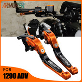 Nastaviteľné skladacie brzdové spojkové páky, príslušenstvo pre motocykle KTM 1190 Adventure 1290 Super Adventure S / T / R 2020 2021