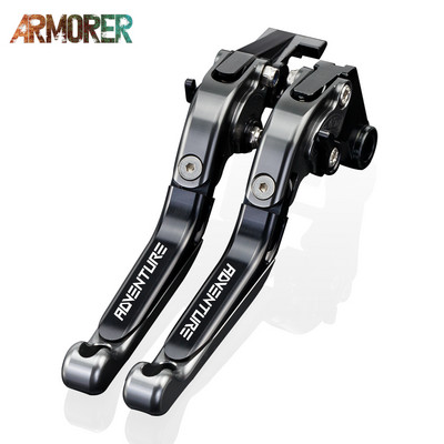 Nastaviteľné skladacie brzdové spojkové páky, príslušenstvo pre motocykle KTM 1190 Adventure 1290 Super Adventure S / T / R 2020 2021