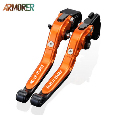 Nastaviteľné skladacie brzdové spojkové páky, príslušenstvo pre motocykle KTM 1190 Adventure 1290 Super Adventure S / T / R 2020 2021