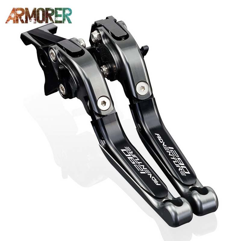 Nastaviteľné skladacie brzdové spojkové páky, príslušenstvo pre motocykle KTM 1190 Adventure 1290 Super Adventure S / T / R 2020 2021