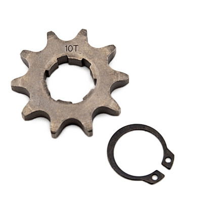 Predný motor 428# 10T 11T 12T 13T 14T 15T 16T 17T 18T 19T Zuby 20 mm reťazové ozubené koleso s poistnou doskou