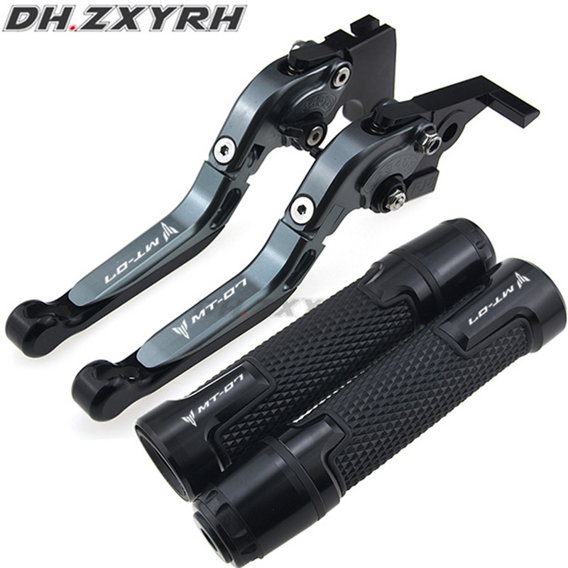 Yamaha MT-07 MT 07 MT07 FZ07 FZ 07 FZ-07 2014-2020 motorkerékpárhoz, összecsukható kihúzható féktengelykapcsoló karok Fogantyúk