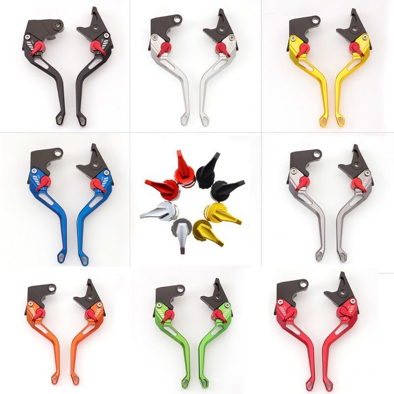 Suzuki GSXR1000 Gsxr 1000 K7 k8 2007-2008 motorkerékpár fék kuplung karokhoz Állítható CNC alumínium fogantyú Tartozék fogantyúkhoz