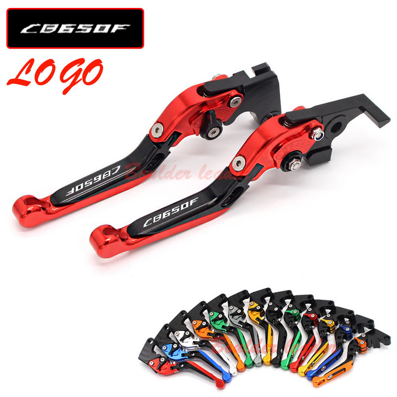 13-farebné CNC nastaviteľné skladacie výsuvné páky spojky pre motocykle pre Honda CB650F CB 650F CB650 F 2014 2015 2016 2017