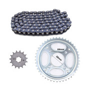 Lant pinion fata spate motocicleta 428H 120L 15T/45T pentru Honda WH125-11 SDH125-51 CBF125 CBF 125