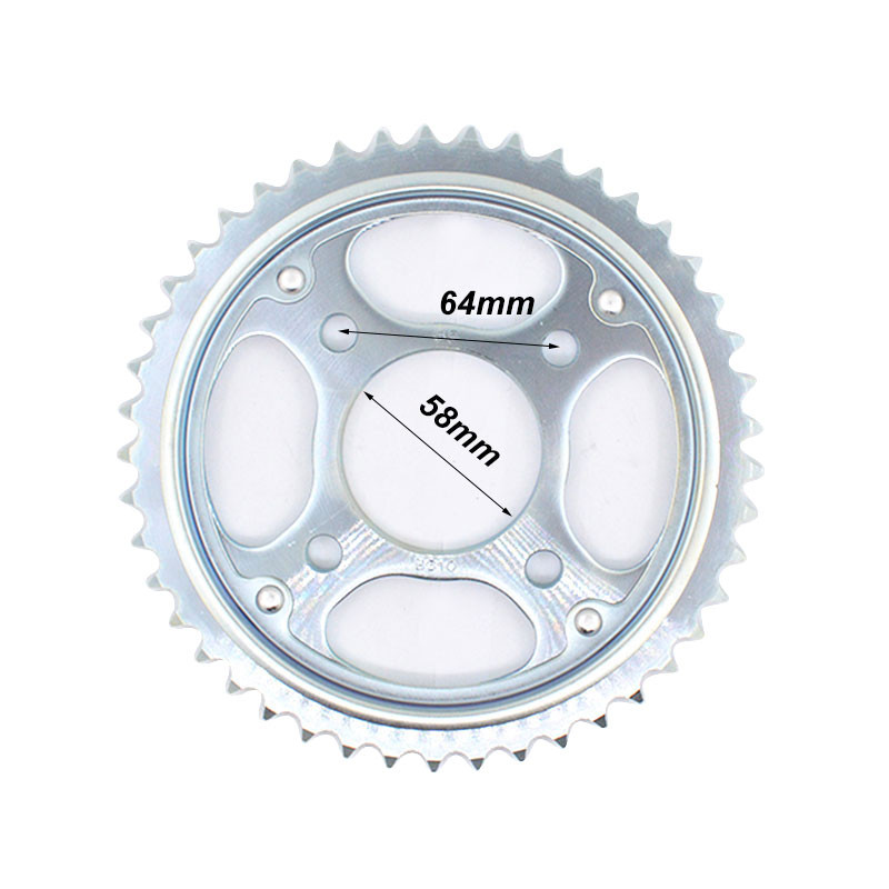 Mootorratta eesmine tagumine ketiratta kett 428H 120L 15T/45T Honda WH125-11 SDH125-51 CBF125 CBF 125 jaoks