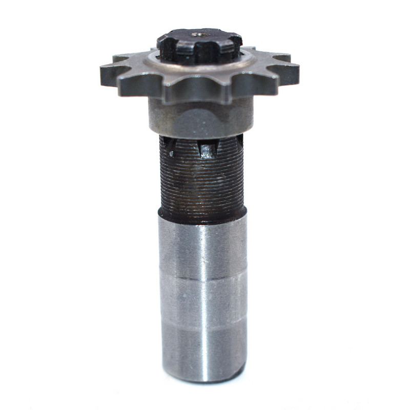 T8F tengelykapcsoló dob sebességváltó lánckerék tengely illeszkedés 33cc 43cc 49cc motor 11 14 17 20 fogas sebességváltó Scooter mini kerékpárhoz