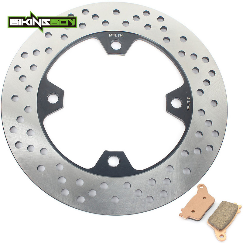 BIKINGBOY Zadné brzdové kotúče, kotúčové doštičky pre Kawasaki Ninja ZX-6R ZX6R / ABS 13 14 15 16 17 ZX10R 11-17 ZX-10R ABS 11-19 12 18