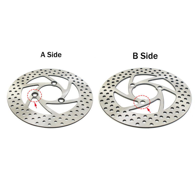 220 mm brzdový kotúč pre motocykel, 3-dierový, nerezový, predný zadný kotúč, rotorové disky, skúter, športový bicykel, terénny bicykel, štvorkolka, pitbike