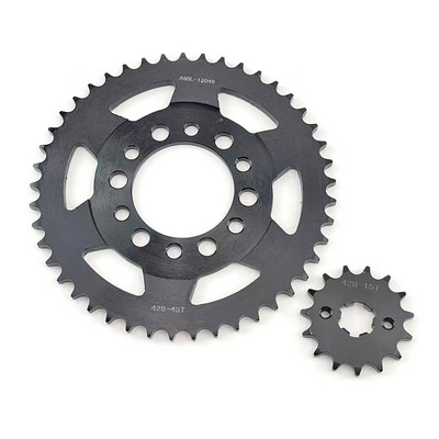 428 45T/15T Predné a zadné ozubené koleso pre motocykel Yamaha TW 225 TW225 E 2002-2007 TW200 TW 200
