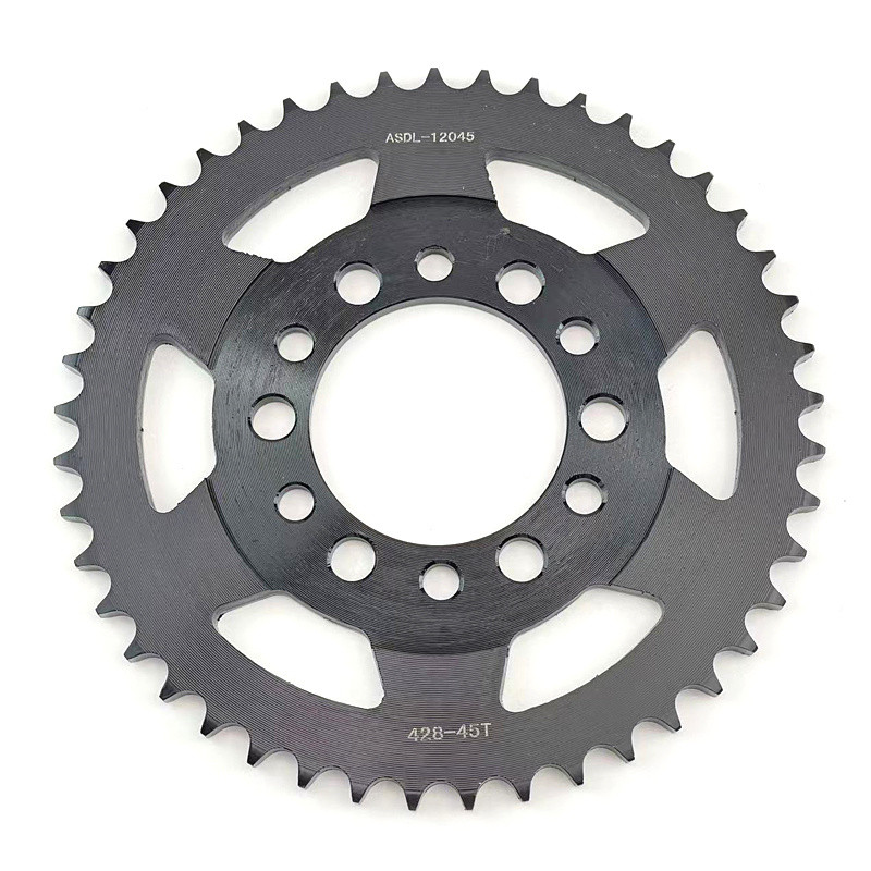 428 45T/15T motorkerékpár első hátsó lánckerék Yamaha TW 225 TW225 E 2002-2007 TW200 TW 200