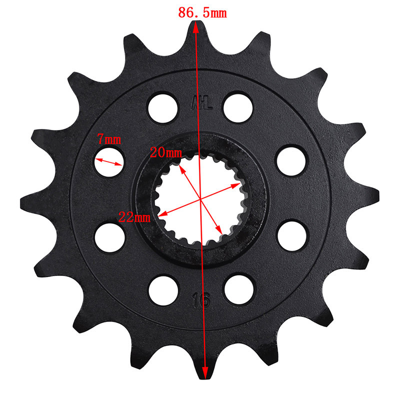 Reťaz AHL pre motocykle 520, predné ozubené koleso 15T, 16T, 17T, pre BMW G310GS ABS 2017-2020, G310GS 2016-2020, G310R 2017-2020