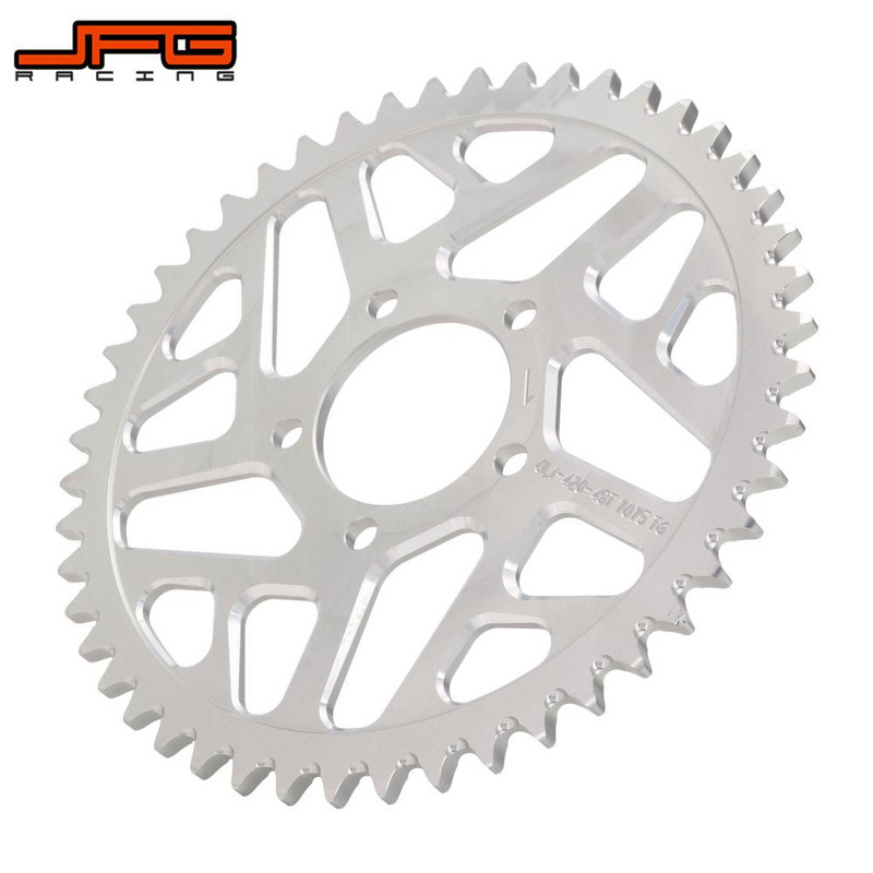 Motorkerékpár 48T 54T 60T 7075 Repülési alumínium ötvözet hátsó lánc lánckerék Surron Sur-Ron Sur Ron Lightbee XS Segway X160 X260