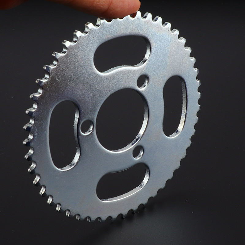 Ozubené koleso 25H 47T s 3/4 otvormi, zadné ozubené koleso 29 mm, vhodné pre náhradné ozubené koleso pre elektrický skúter.