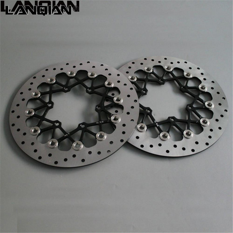 ÚJ 2 DB Motorkerékpár első lebegő féktárcsa rotor SUZUKI GSXR600 GSXR750 2008 - 2014 GSXR1000 2009 -2014 GSXR 600 750 1000 típushoz