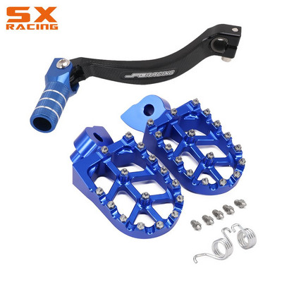 CNC radiaca páka, stupačky, opierky nôh, pedále, stupačky pre Yamaha YZ250F WR250F WR450F YZ WR 250F 450F YZF WRF 250 450