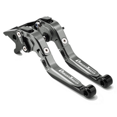 Motocyklové príslušenstvo Skladacie výsuvné ľavo-pravé brzdové páky spojky z hliníka pre KYMCO Downtown 125 200i 250i 300i 350i DT