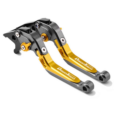Motocyklové príslušenstvo Skladacie výsuvné ľavo-pravé brzdové páky spojky z hliníka pre KYMCO Downtown 125 200i 250i 300i 350i DT