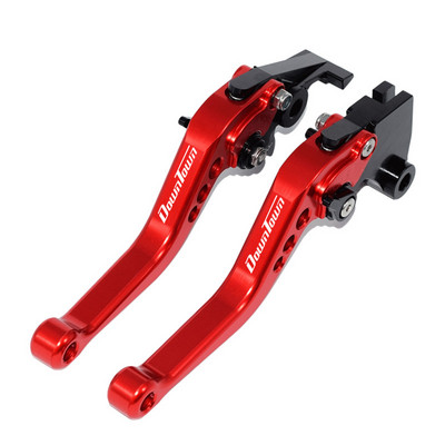 Motocyklové príslušenstvo Skladacie výsuvné ľavo-pravé brzdové páky spojky z hliníka pre KYMCO Downtown 125 200i 250i 300i 350i DT