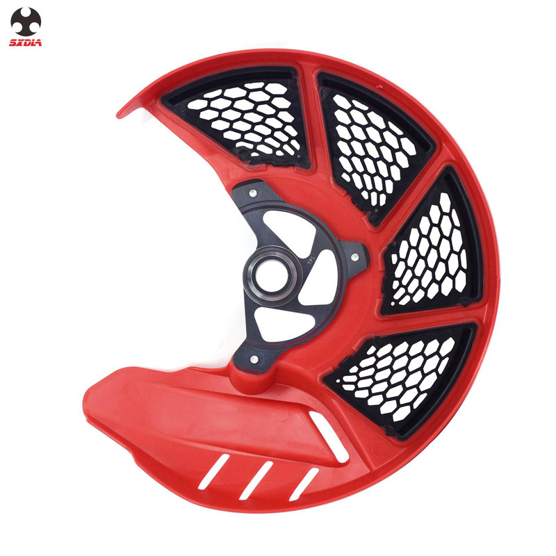 Motorkerékpár első féktárcsa rotorvédő védőburkolata HONDA CR125R CR250R CRF250R CRF450R CRF250X CRF450X CRF 250 450