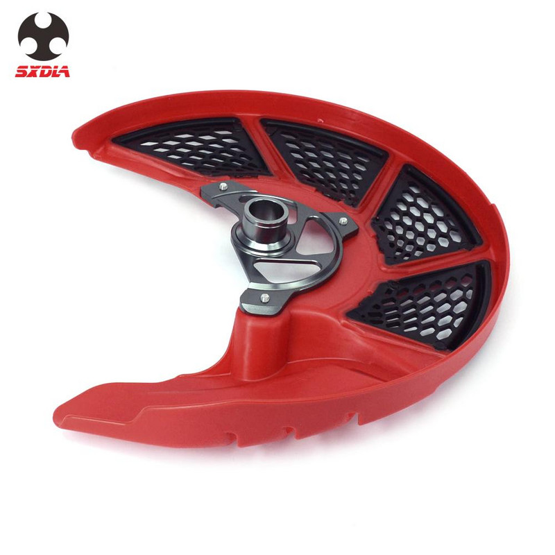 Motorkerékpár első féktárcsa rotorvédő védőburkolata HONDA CR125R CR250R CRF250R CRF450R CRF250X CRF450X CRF 250 450