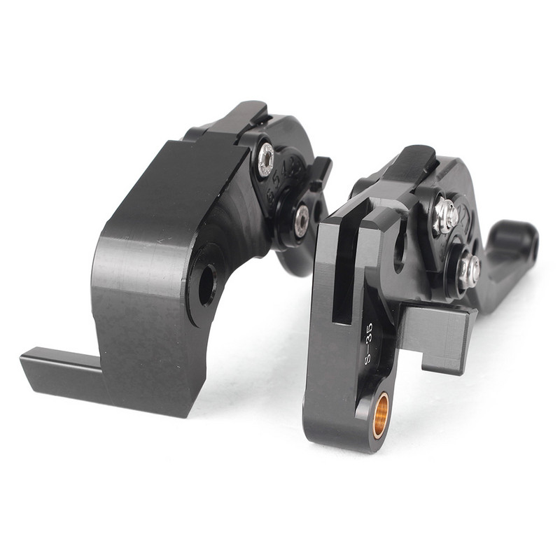 Motorkerékpár Racing Rövid állítható féktengelykapcsoló karok Suzuki GSXR1000 K5 2005-2006 & GSXR 600 750 K6 K8 2006-2010