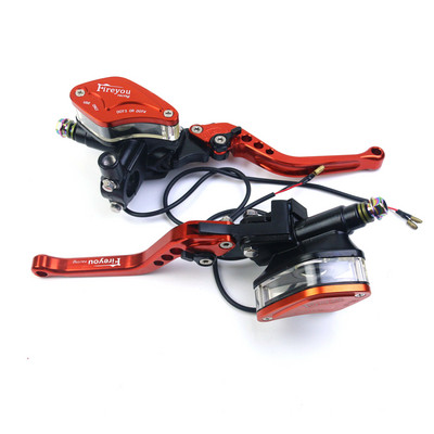 Páka nádržky hydraulickej kvapaliny hlavného brzdového valca spojky Moto 22 mm 7/8" pre K1200R Honda GROM DIO Repsol Dot MT03 Zobraziť Grom