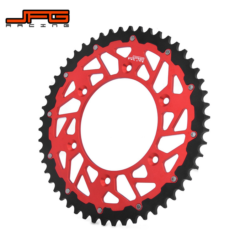 Motorkerékpár 45-52T lánckerék HONDA CR125R CR250R CR500R CRF150F CRF230F CRF230L CRF230M CRF XR250R XR400R XR600R XR650R típushoz