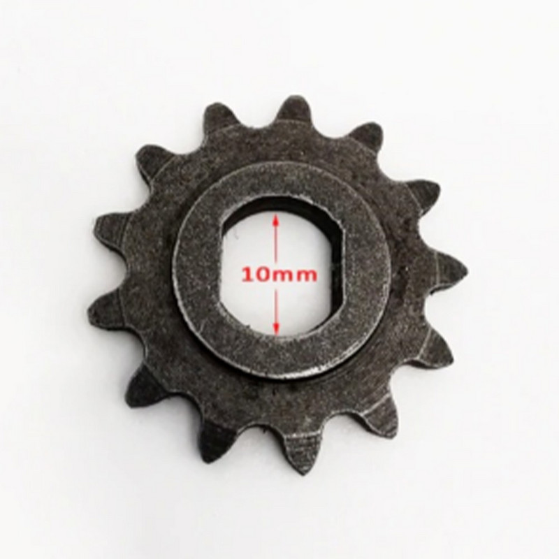 Elektriline tõukeratas Universaalne metallist hammasratas Quad Buggy Tooth 9T/11T/13T mustad ketid mootor D-silma käigukasti mootor