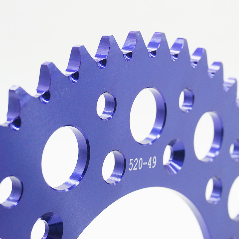 Motorkerékpár lánckerék lánctárcsa 49 t BOSUER M2 M4 M6 KAYO T6 alumínium ötvözet CRF250 r, 450 r Cross-Country