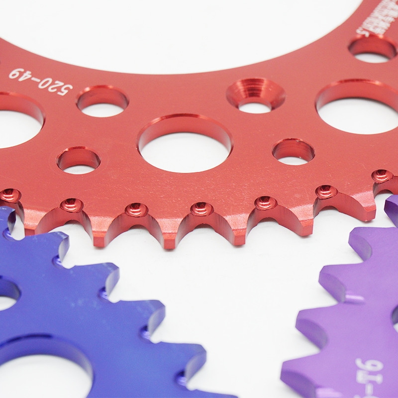 Motorkerékpár lánckerék lánctárcsa 49 t BOSUER M2 M4 M6 KAYO T6 alumínium ötvözet CRF250 r, 450 r Cross-Country