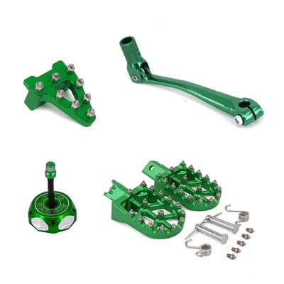 Lábszár támasztékok Lábszár Fékpedál Lépéscsúcs Váltókar Váltókar Gáz üzemanyagtartály sapka fedél HONDA CRF50 XR50 KAYO SDG SSR Xmotorhoz