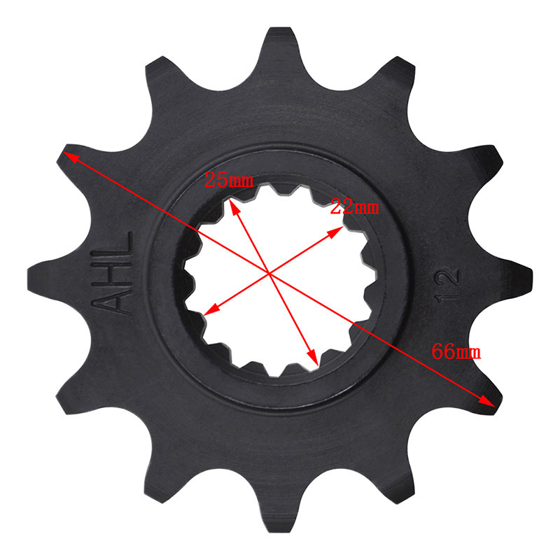 12T 13T 14T prednji lančanik motocikla za EGS125 EGS200 EGS250 EGS300 EGS360 EGS380 125 200 250 300 360