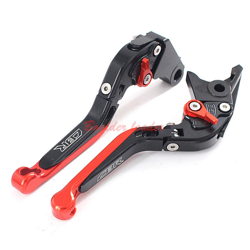 Pre motocykle HONDA CBR250R CBR 250R CBR 250 R 2011-2013, skladacie, výsuvné brzdové a spojkové páky, LOGO CBR